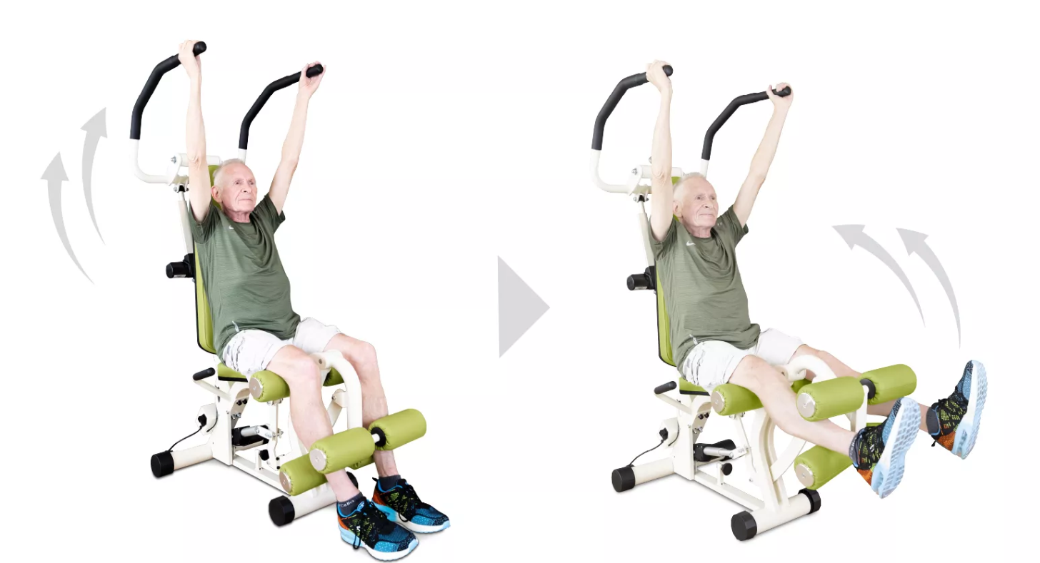 TURTLE GYM Isokinetic Shoulder Press, Lat Pull-Down, Leg Extension & Curl - Exercise Equipment - Fu Kang Healthcare Shop Online TURTLE GYM Isokinetic Shoulder Press, Lat Pull-Down, Leg Extension & Curl - Exercise Equipment - Fu Kang Healthcare Shop Online